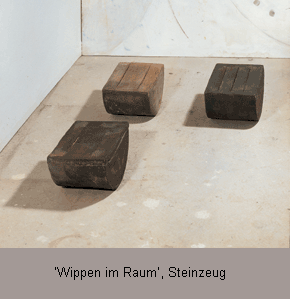 Wippen im Raum, Steinzeug